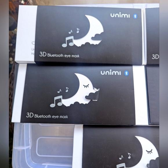 Unimi Bluetooth Music Eye Mask LOT 5 🖤 Great stocking stuffers 🧦 Music SPA - Picture 12 of 13